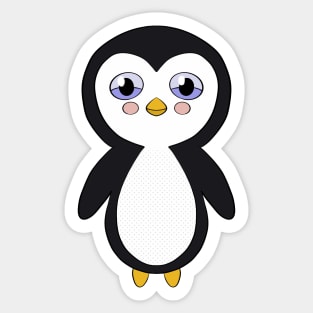 A Cute Penguin Sticker